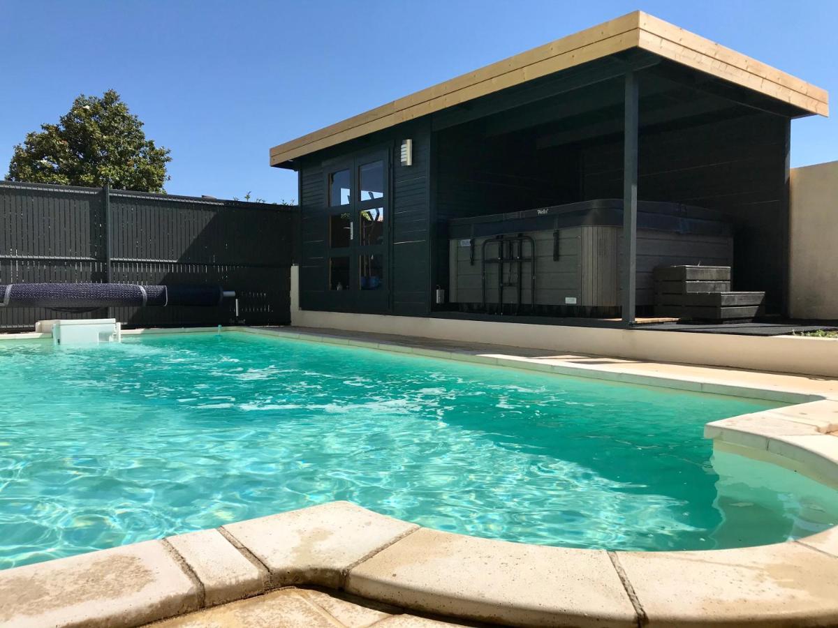 Guesthouse La Costiere - Logements Independants - Espace Piscine Jacuzzi Lunel  Bagian luar foto